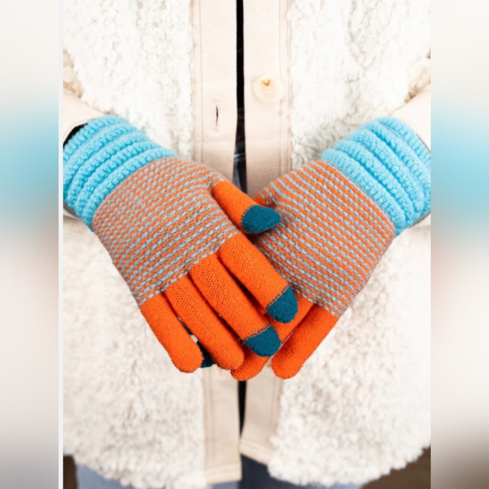 Knitted Smart Touch Gloves